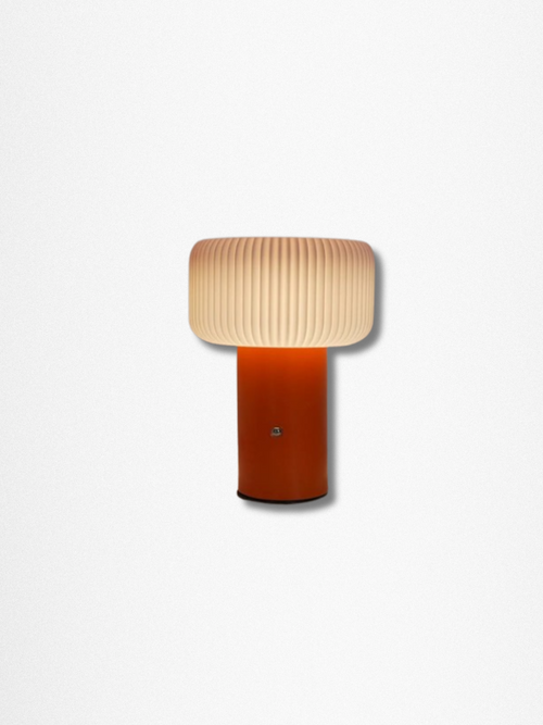 lampe champignon LED de table à intensité<br> variable 3 couleurs