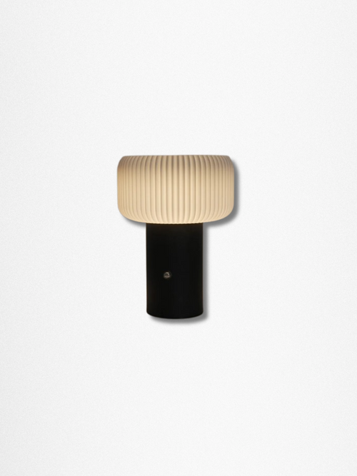 lampe champignon LED de table à intensité<br> variable 3 couleurs