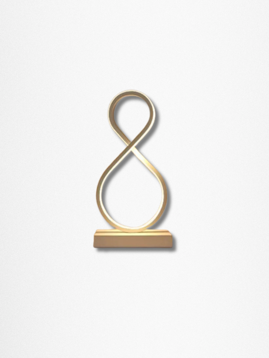 lampe de chevet LED <br>aluminium design minimaliste