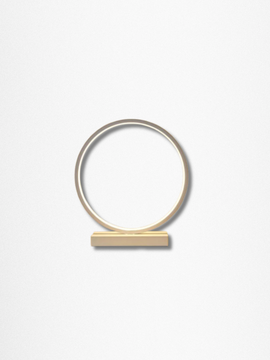 lampe de chevet LED <br>aluminium design minimaliste