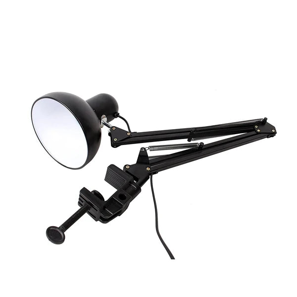 lampe de bureau LED<br> bras articulé avec pince réglable