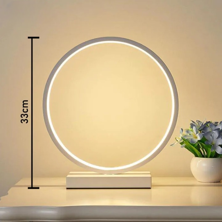 lampe de chevet LED <br>aluminium design minimaliste